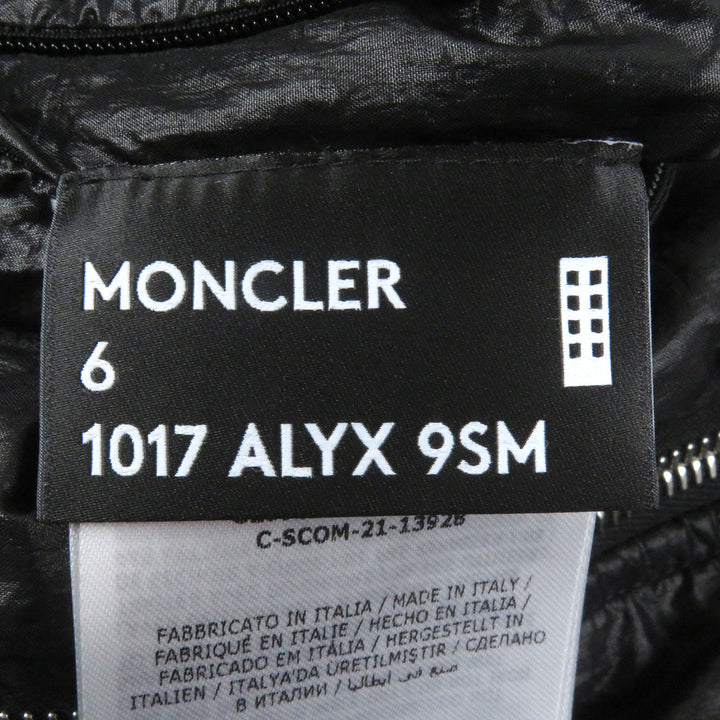 美品□モンクレール ジーニアス 6 1017 アリックス9SM 2021年製 DOEN HOODIE REVERSIVLE リバーシブルパーカー M イタリア製 正規品