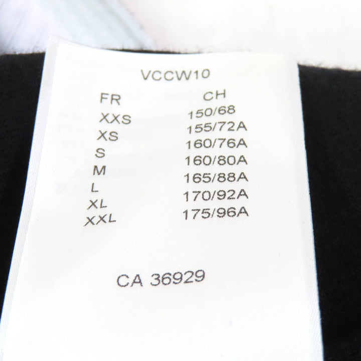 極美品★LOUIS VUITTON ルイヴィトン 23SS モノグラムフラワータグ付 ノースリーブ ニットワンピース ブラック ホワイト XS 正規品