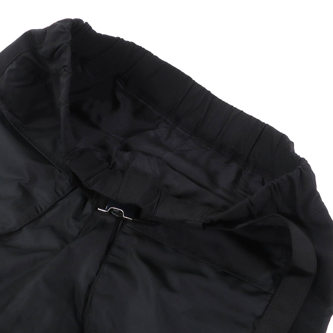 未使用品△Sacai サカイ 22SS 22-05919 Grosgrain Mix Pants グログランミックスパンツ ブラック 0 日本製 正規品 レディース