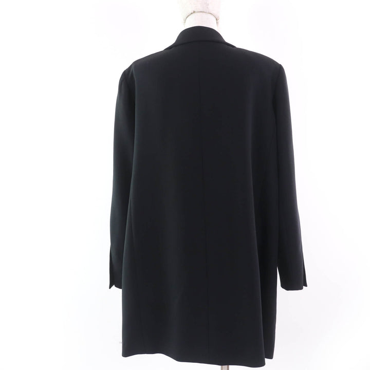 美品☆CHANEL シャネル ヴィンテージ 07P P31042V20717 ココマークボタン 4つポケット付 ジャケット ブラック 希少サイズ46 フランス製