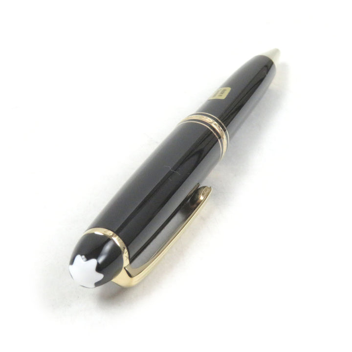 極美品□MONTBLANC モンブラン マイスターシュテュック クラシック ホワイトスター ツイスト式 ボールペン ブラック ゴールド ドイツ製