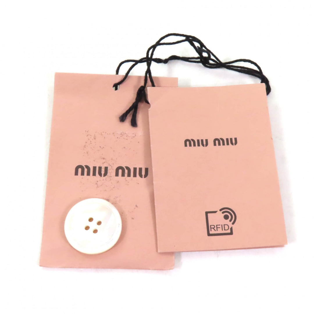 極美品★Miu Miu ミュウ ミュウ 2020年製 MG1569 チェック柄 台形 ツイード ミニスカート ネイビー グレー 36 イタリア製 正規品