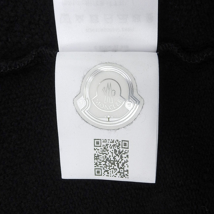 極美品▲MONCLER モンクレール 21年製 MAGLIA デカロゴ グラデーション トラックジャケット ジャージ ブラック XS 正規品 メンズ