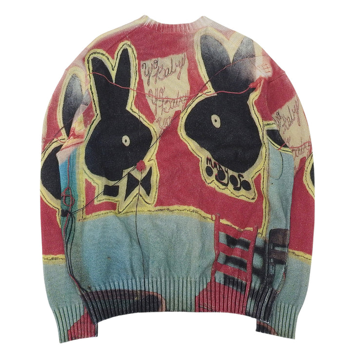 極美品▲Supreme シュプリーム 24SS Yo Baby Sweater ヨー ベイビー コットン100％ ニット セーター マルチ M メンズ