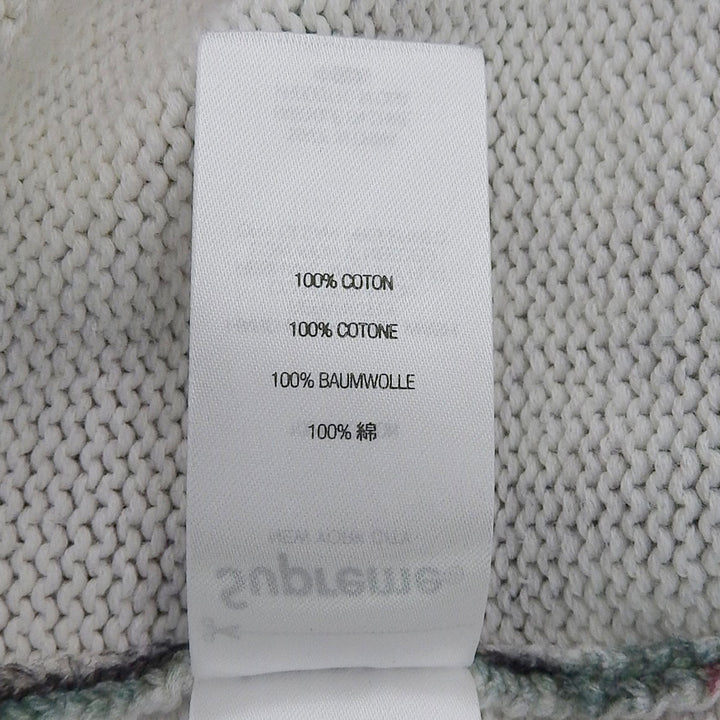 極美品▲Supreme シュプリーム 24SS Yo Baby Sweater ヨー ベイビー コットン100％ ニット セーター マルチ M メンズ