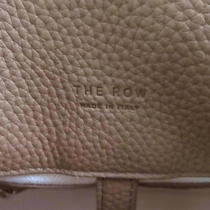 未使用品★THE ROW ザロウ W1586L133 Soft Margaux 12 ソフトマルゴー12 カーフレザー 2way ショルダーバッグ ハンドバッグ トープ