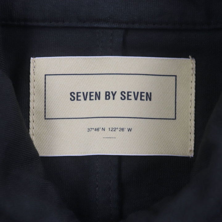 美品▼SEVEN BY SEVEN Steven Alan セブンバイセブン スティーブンアラン 800-1225015 GARMENT DYE BLOUSON シャツジャケット L 正規品