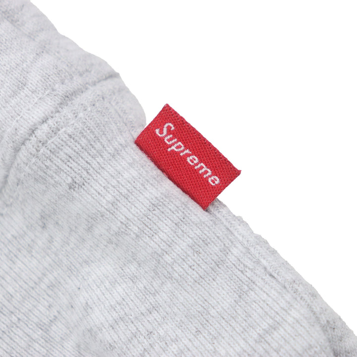 極美品▼Supreme シュプリーム 24AW On God Hooded Sweatshirt プリント 裏起毛 プルオーバー フーディ パーカー グレー M 正規品 メンズ