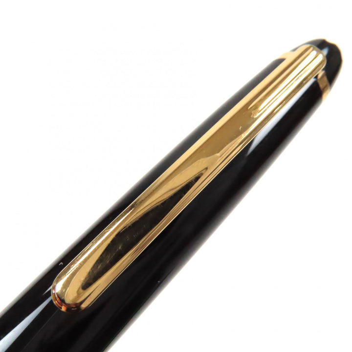 良品▼MONTBLANC モンブラン マイスターシュテュック クラシック ホワイトスター ツイスト式 ボールペン ブラック ゴールド 筆記確認済み