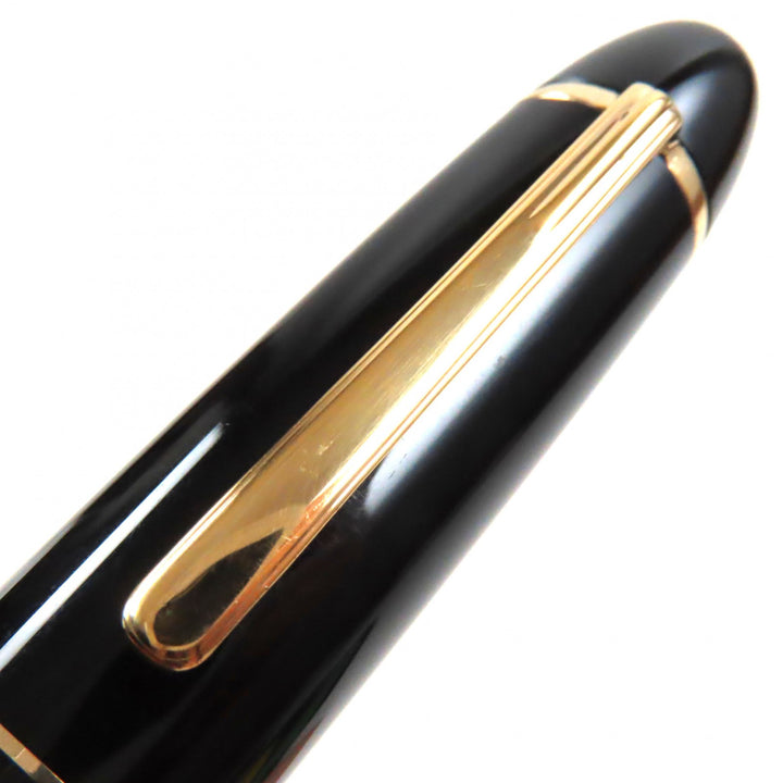 良品▼MONTBLANC モンブラン マイスターシュテュック 149 14K Mニブ ホワイトスター 万年筆 ブラック ゴールド ドイツ製 メンズ
