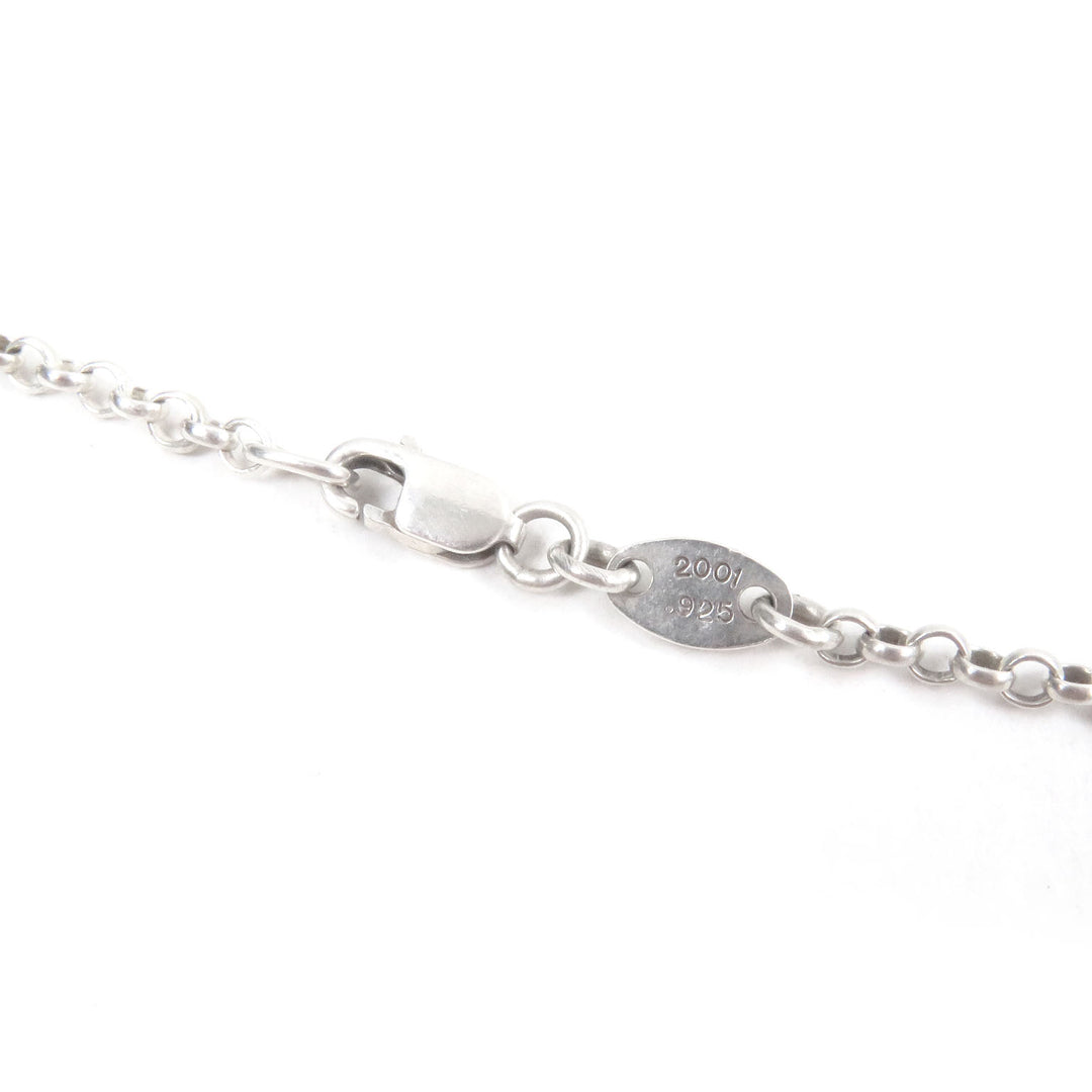 美品□CHROME HEARTS クロムハーツ NECKCHAIN R18 ロールチェーン 18インチ チェーンネックレス SV925 アクセサリー シルバー 重量4.9g