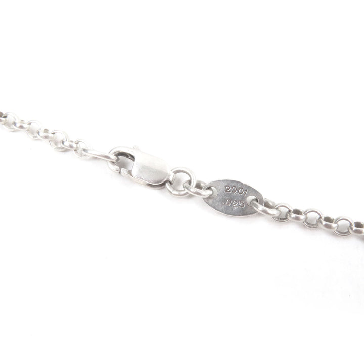 美品□CHROME HEARTS クロムハーツ NECKCHAIN R18 ロールチェーン 18インチ チェーンネックレス SV925 アクセサリー シルバー 重量4.9g