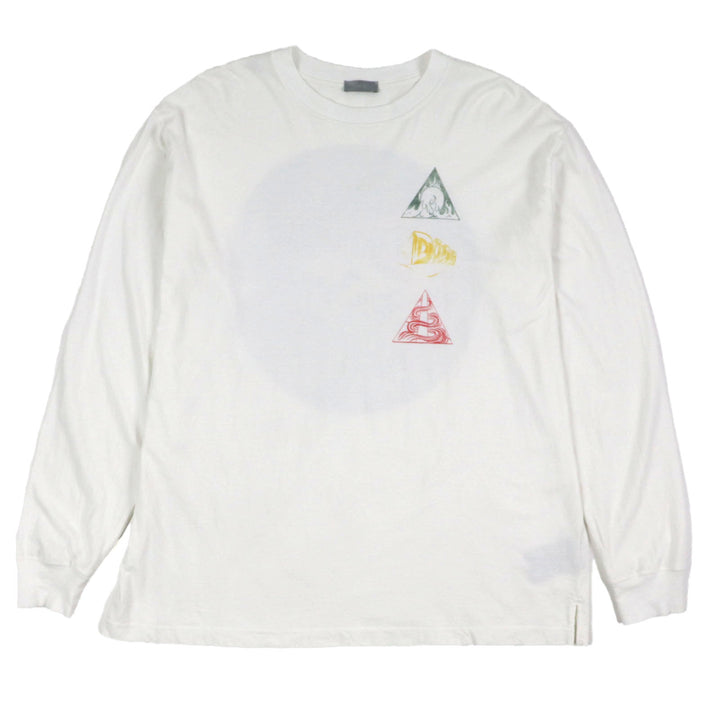 美品▼DIOR ディオール オム 23SS 393J675A0817 スラブコットン ジャージ リラックスフィット ロングスリーブ 長袖Ｔシャツ L 正規品