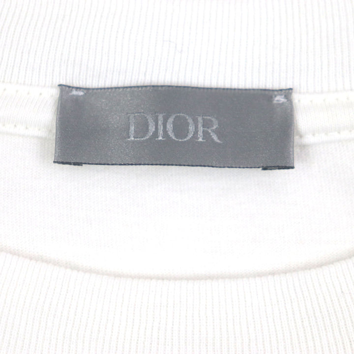 美品▼DIOR ディオール オム 23SS 393J675A0817 スラブコットン ジャージ リラックスフィット ロングスリーブ 長袖Ｔシャツ L 正規品