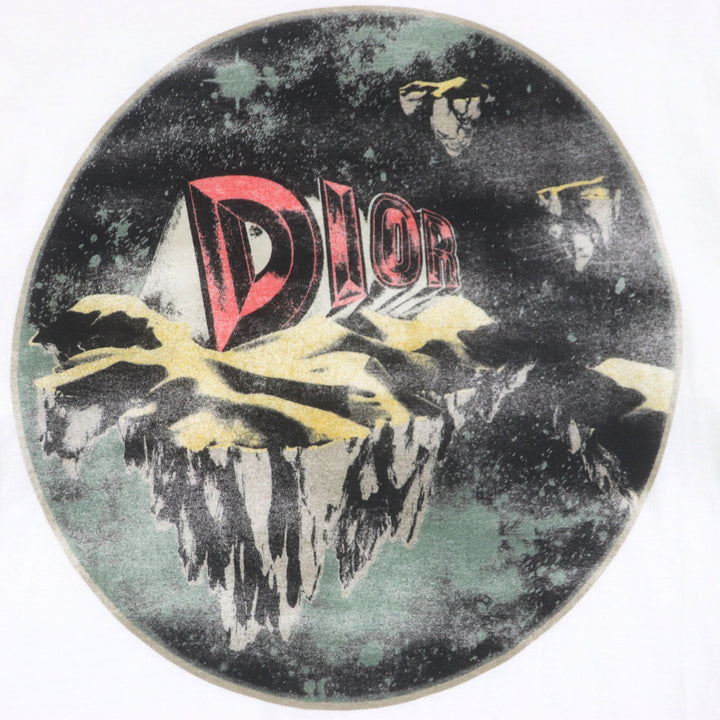 美品▼DIOR ディオール オム 23SS 393J675A0817 スラブコットン ジャージ リラックスフィット ロングスリーブ 長袖Ｔシャツ L 正規品