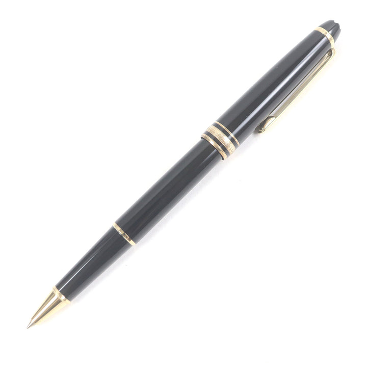 極美品□MONTBLANC モンブラン マイスターシュテュック クラシック ボールペン ブラック ゴールド ケース付き ドイツ製 筆記確認済み
