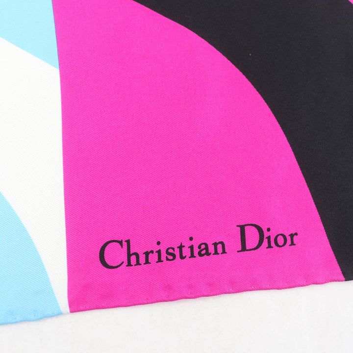 未使用品☆Christian Dior クリスチャンディオール 22SS 22ANP090I610 D-ジャングル ポップ シルク100％ アニマル スカーフ 正規品