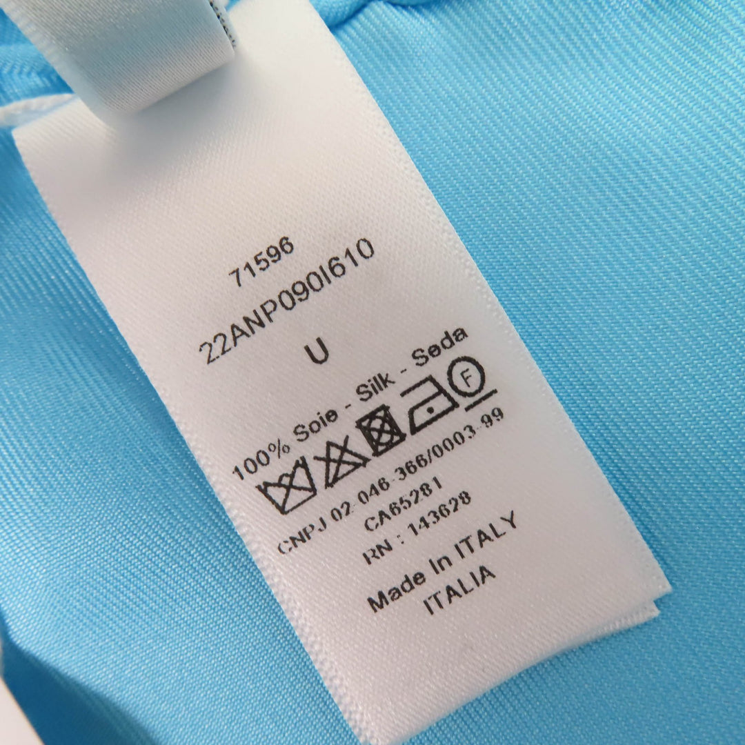 未使用品☆Christian Dior クリスチャンディオール 22SS 22ANP090I610 D-ジャングル ポップ シルク100％ アニマル スカーフ 正規品
