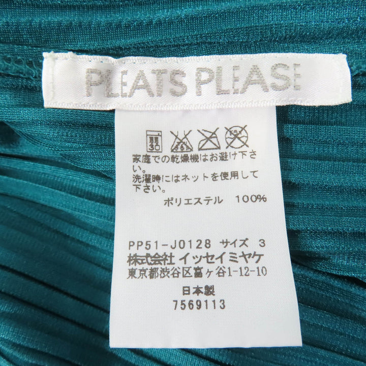 美品☆PLEATS PLEASE プリーツプリーズ イッセイミヤケ ジャケット ノースリーブワンピース アンサンブル グリーン 3・2 正規品