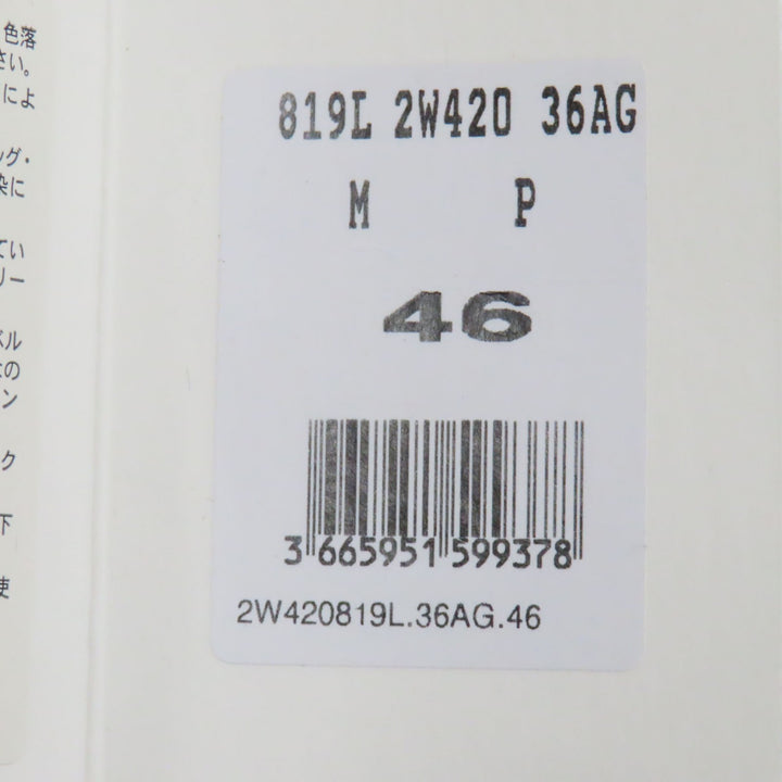 極美品▼CELINE セリーヌ 21AW 2W420819L ルーズチェッカーボードブール ロゴ入 ジップアップ ブルゾン シルバー 46 伊製 正規品 メンズ