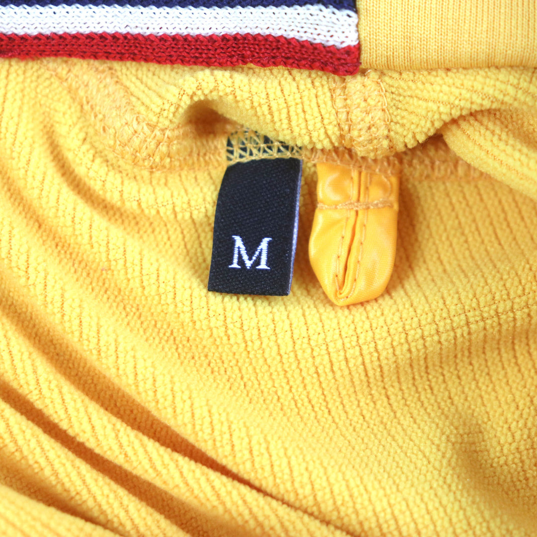 極美品▼モンクレール グルノーブル 2022年製 MAGLIA POLARTEC ハーフZIP ロゴワッペン付 ロングスリーブ スウェット トップス M 正規品