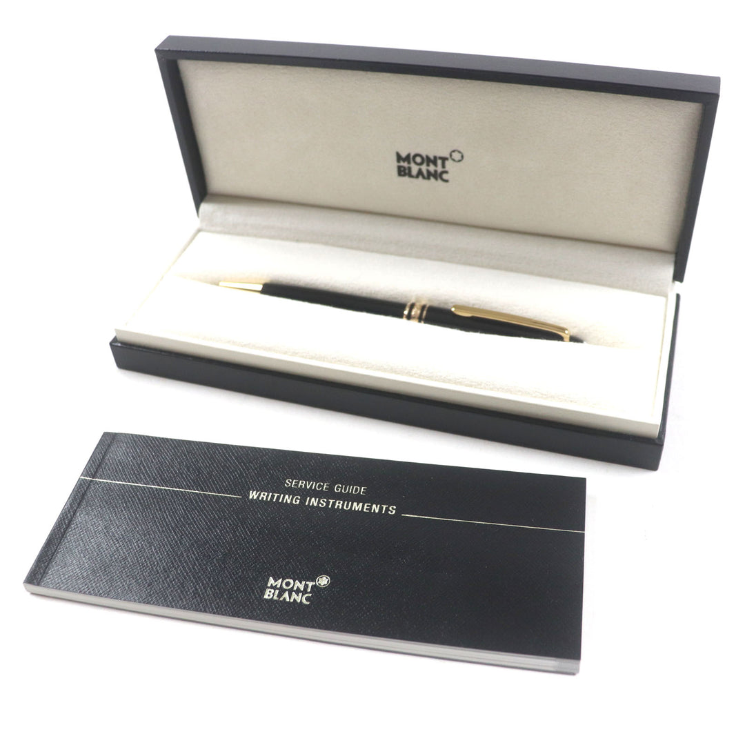 美品▼MONTBLANC モンブラン マイスターシュテュック クラシック Pix ホワイトスター ツイスト式 ボールペン ケース付き 筆記確認済み