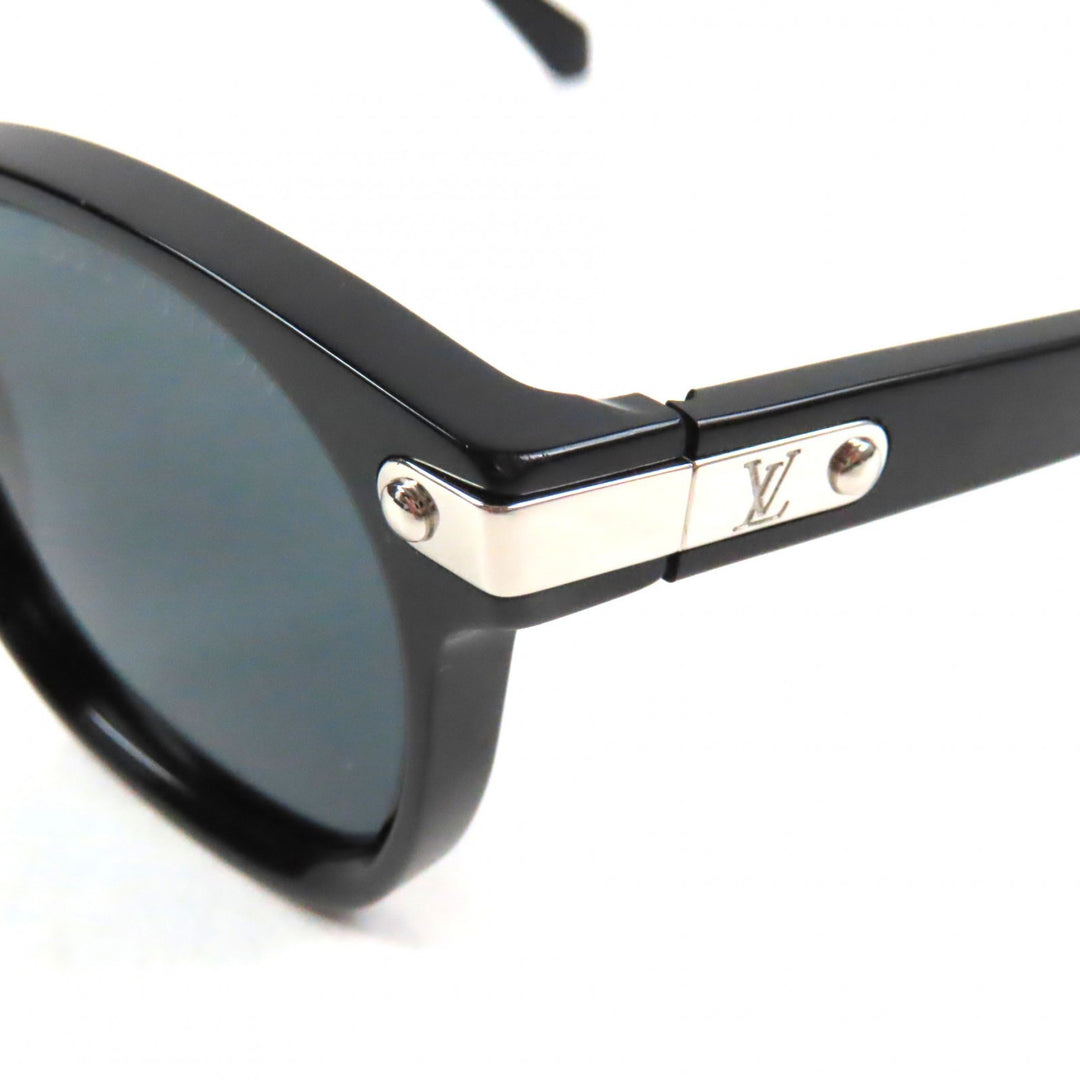 美品▼LOUIS VUITTON ルイヴィトン 2023年製 Z1963U LVシグネチャー・スクエア ラウンド サングラス 51□22 150 デモレンズ ケース付き