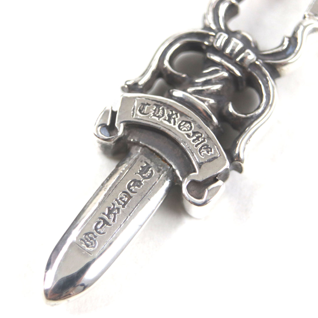 極美品▼CHROME HEARTS クロムハーツ ダガーペンダントトップ 925 オールドモデル シルバー 重量11.6g メンズ レディース アクセサリー