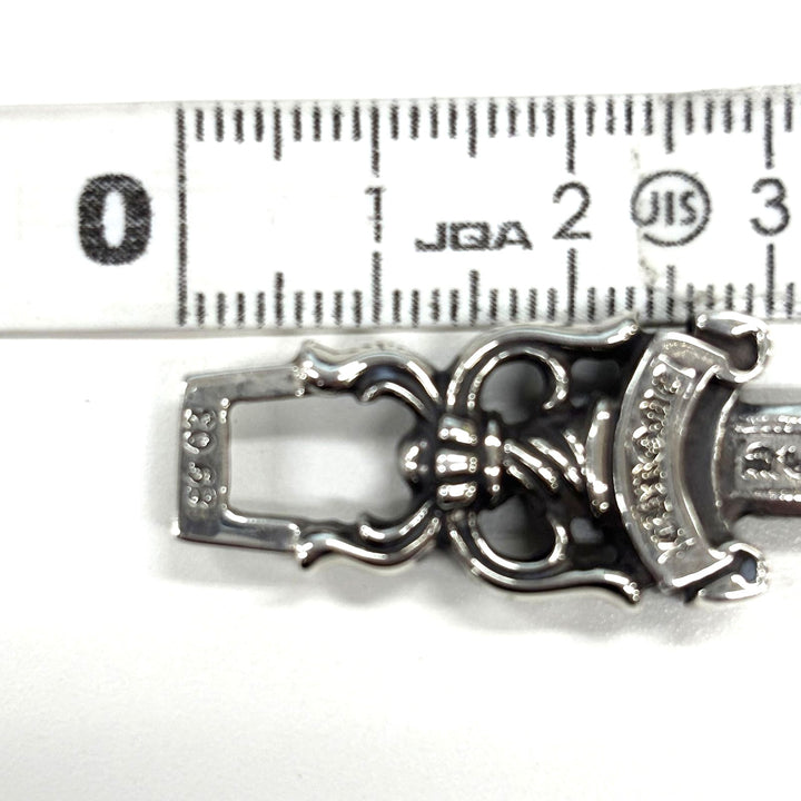 極美品▼CHROME HEARTS クロムハーツ ダガーペンダントトップ 925 オールドモデル シルバー 重量11.6g メンズ レディース アクセサリー
