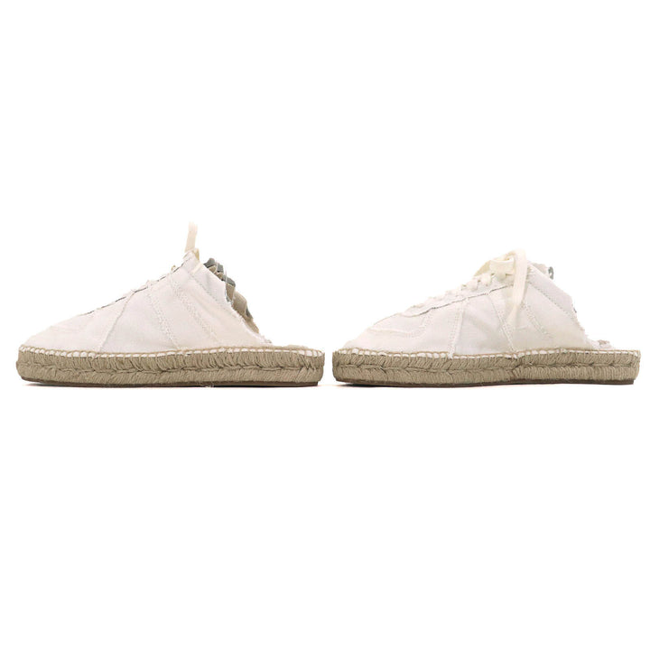 未使用品△Maison Margiela 22 メゾンマルジェラ22 S38WS0192 エスパドリーユ レースアップ デニム スニーカー サボ サンダル 37 箱袋付