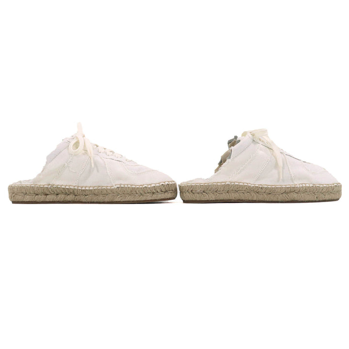 未使用品△Maison Margiela 22 メゾンマルジェラ22 S38WS0192 エスパドリーユ レースアップ デニム スニーカー サボ サンダル 37 箱袋付