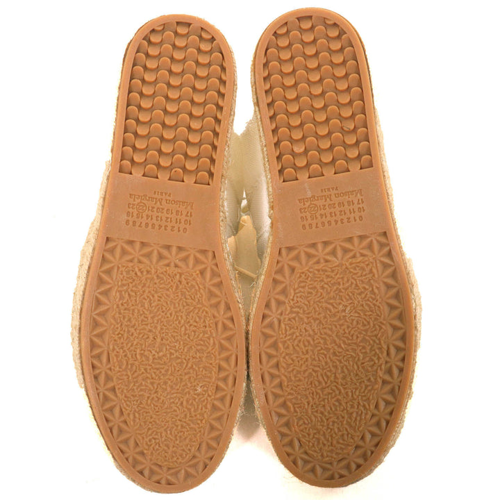 未使用品△Maison Margiela 22 メゾンマルジェラ22 S38WS0192 エスパドリーユ レースアップ デニム スニーカー サボ サンダル 37 箱袋付