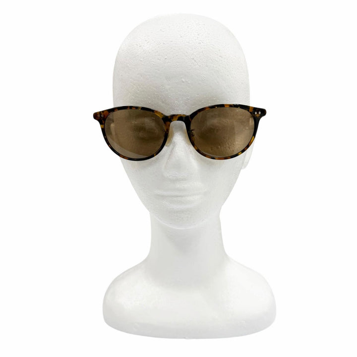極美品▼KANEKO OPTICAL 金子眼鏡 KJ-05 マーブル柄 ボストン アイウェア サングラス クリアブラウン ゴールド 日本製 メンズ