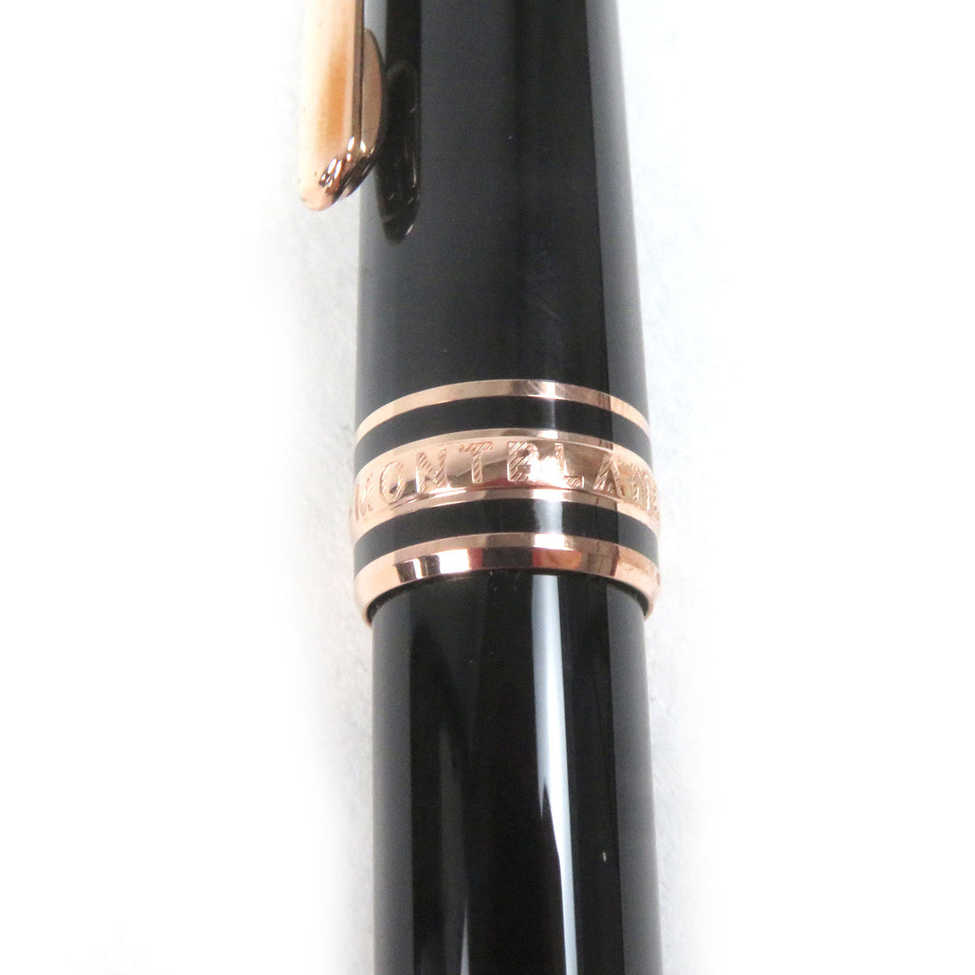 極美品□MONTBLANC モンブラン マイスターシュティック クラシック ボールペン ブラック ローズゴールド 箱付き ドイツ製 筆記確認済み