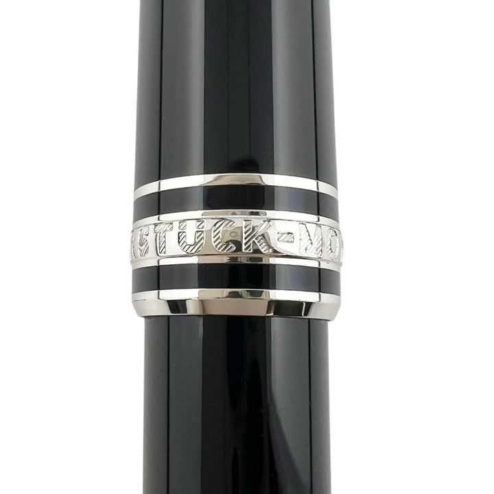 良品▲MONTBLANC モンブラン プラチナライン マイスターシュテュック クラシック ホワイトスター ボールペン ブラック 箱・ケース付き