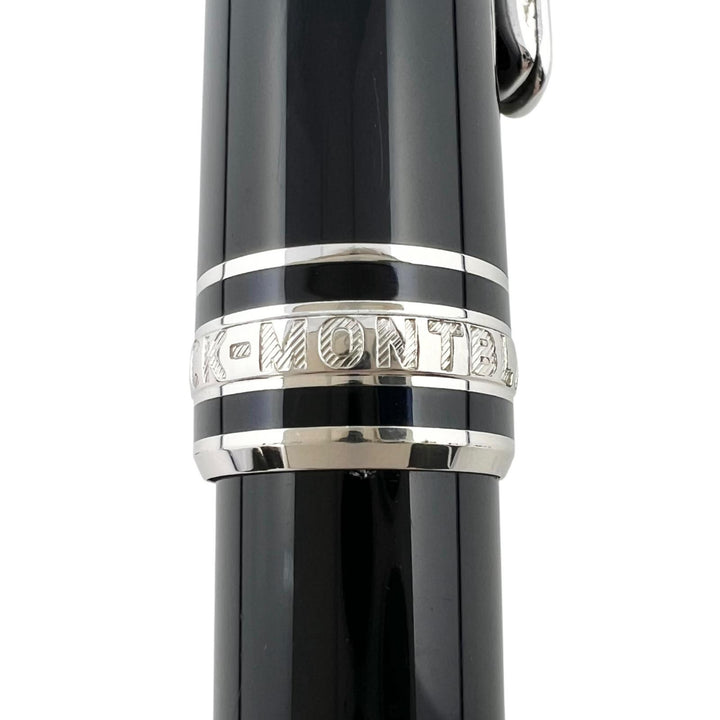 良品▲MONTBLANC モンブラン プラチナライン マイスターシュテュック クラシック ホワイトスター ボールペン ブラック 箱・ケース付き
