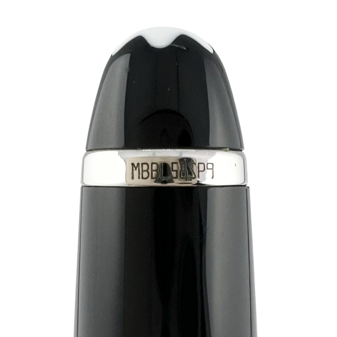 良品▲MONTBLANC モンブラン プラチナライン マイスターシュテュック クラシック ホワイトスター ボールペン ブラック 箱・ケース付き