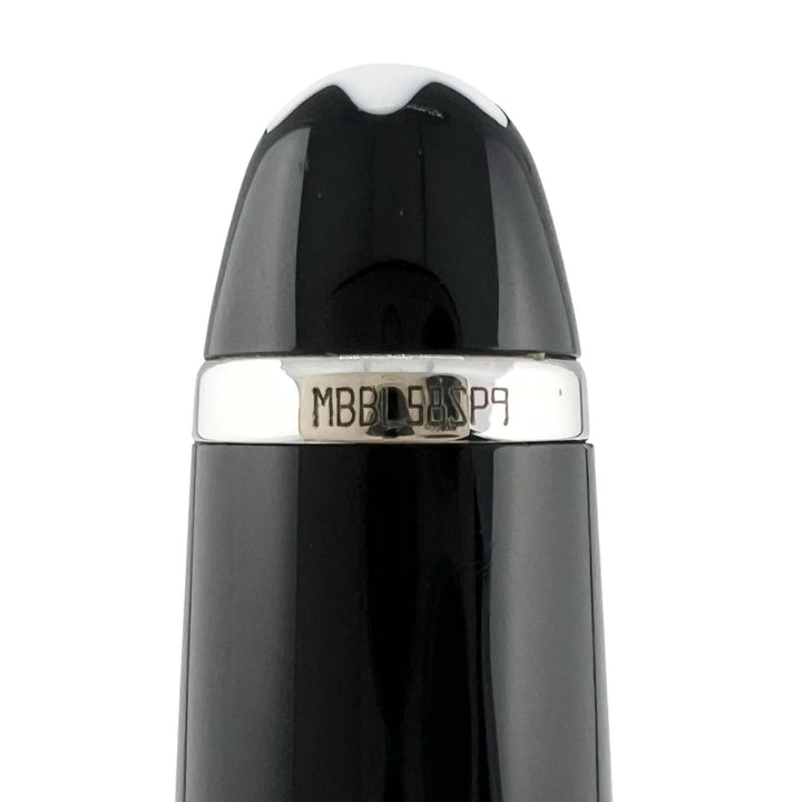 良品▲MONTBLANC モンブラン プラチナライン マイスターシュテュック クラシック ホワイトスター ボールペン ブラック 箱・ケース付き