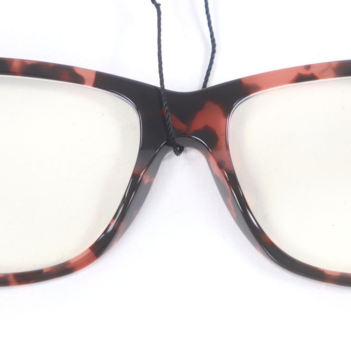極美品□TOM FORD トムフォード TF5878-B マーブル ウェリントン メガネ 眼鏡 アイウェア ピンク クリアブラウン 55□17-140 イタリア製