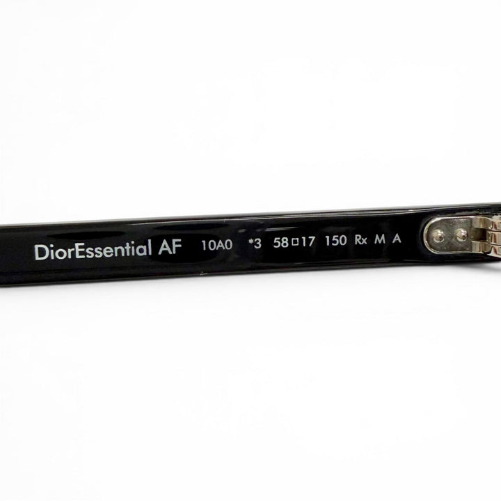 良品△DIOR ディオール Dior Essential AF CDロゴ サングラス アイウエア ブラック レンズ：グレー 58□17 150 イタリア製 メンズ
