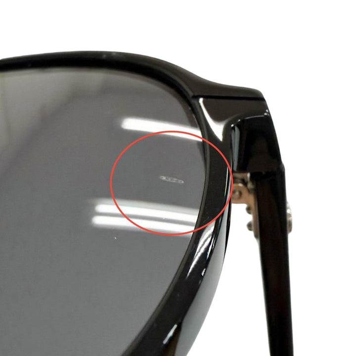 良品△DIOR ディオール Dior Essential AF CDロゴ サングラス アイウエア ブラック レンズ：グレー 58□17 150 イタリア製 メンズ