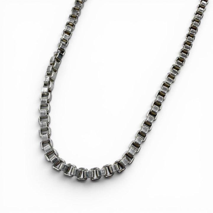 極美品□TIFFANY&amp;Co. ティファニー ベネチアン ロングチェーン SV925 アクセサリー ネックレス シルバー 重量76.2g メンズ レディース