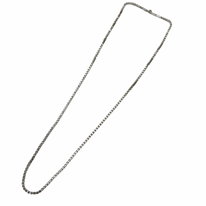 極美品□TIFFANY&amp;Co. ティファニー ベネチアン ロングチェーン SV925 アクセサリー ネックレス シルバー 重量76.2g メンズ レディース