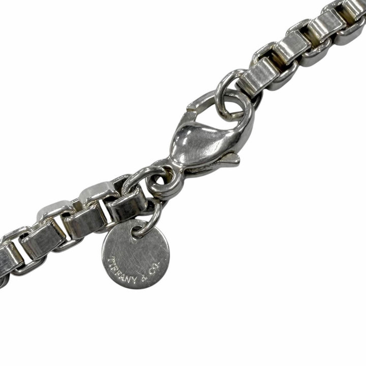 極美品□TIFFANY&amp;Co. ティファニー ベネチアン ロングチェーン SV925 アクセサリー ネックレス シルバー 重量76.2g メンズ レディース