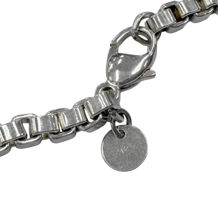 極美品□TIFFANY&amp;Co. ティファニー ベネチアン ロングチェーン SV925 アクセサリー ネックレス シルバー 重量76.2g メンズ レディース