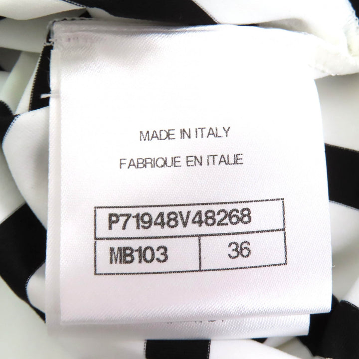 未使用△CHANEL シャネル 22C P71948 ココマーク ストラップ柄 スイムウェア スイムスーツ 水着 ワンピース ホワイト ブラック 36 正規品