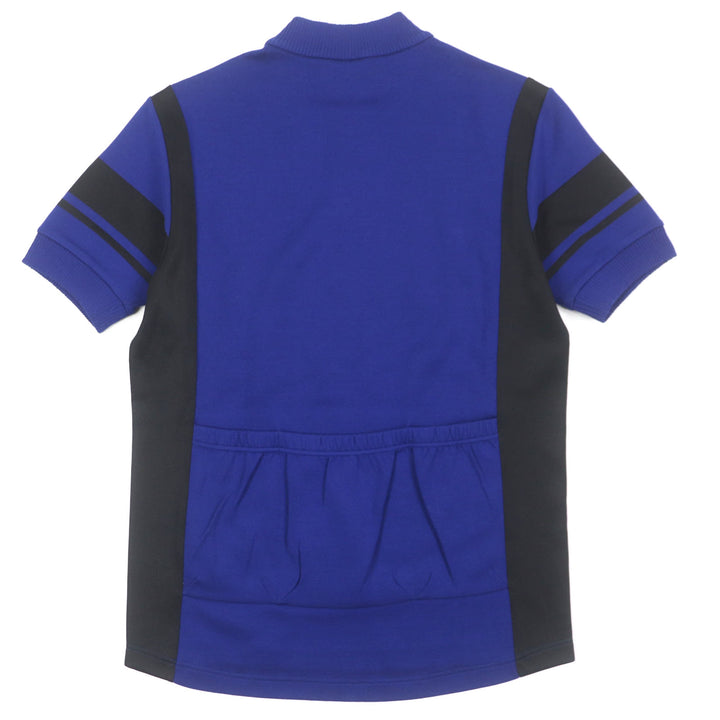 極美品▼LOUIS VUITTON ルイヴィトン 19AW ジャガードサイクリング ショートスリーブ ハーフジップ Tシャツ 半袖ニット S 正規品 メンズ