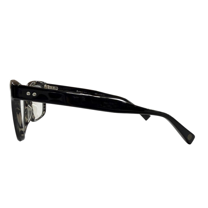美品▼DITA ディータ DRX-2015-55 Rambler ランブラー メガネ 眼鏡 アイウェア ブラック 55□18-147 日本製 メンズ 箱付き