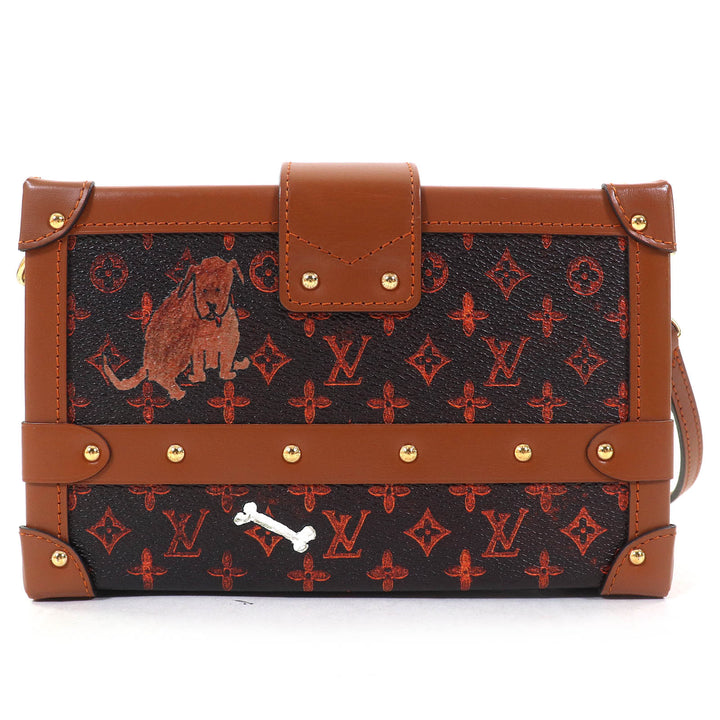 未使用品△LOUIS VUITTON ルイヴィトン M44407 プティット・マル トランスフォームド キャットグラム ミニトランク　ショルダーバッグ
