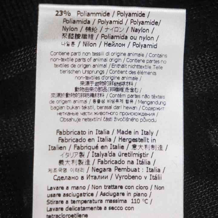 未使用品▼FENDI MARC JACOBS フェンディ マークジェイコブス 2022年製 FZX131 ロゴ総柄 クルーネック ニットセーター 50 正規品 メンズ